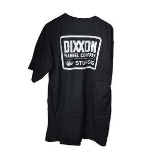 Dixxon T Shirt Mens 2X Black Sturgis Badge 100% Cotton Short Sleeve‎ NEW